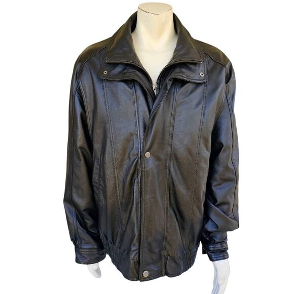 Wilsons Leather Men’s Genuine Leather Jacket – Size 2LT Zip-Out Thinsulate Liner - Picture 1 of 12